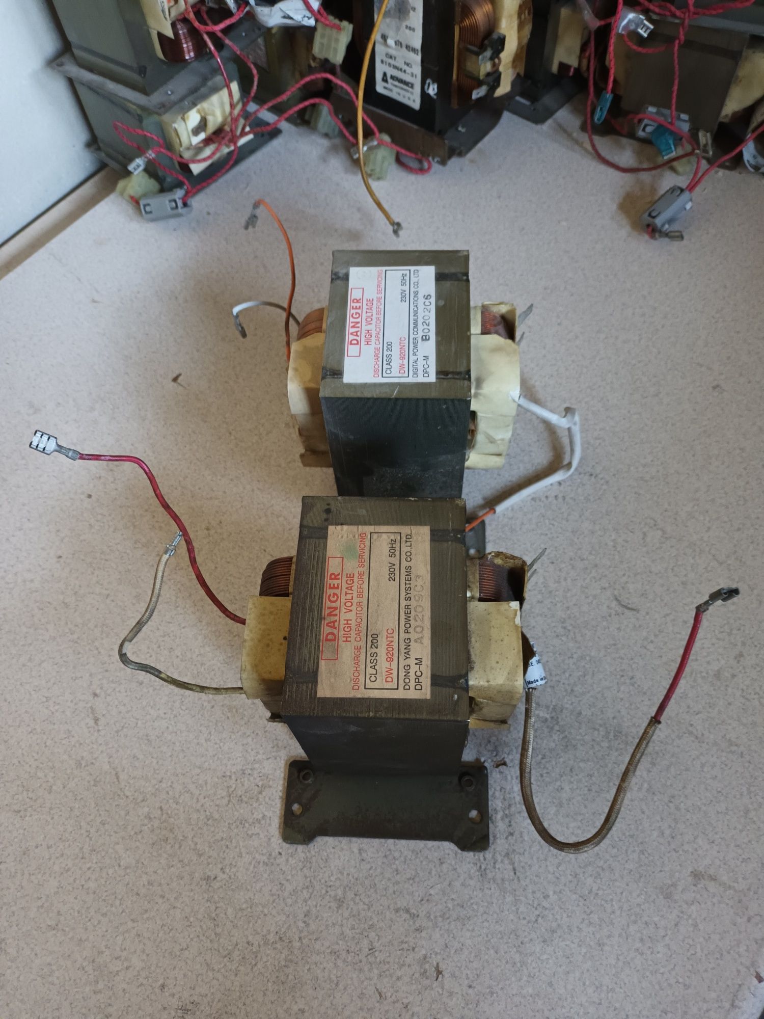 Transformator DW-920NTC 900W 2 sztuki mikrofalówka zgrzewarka