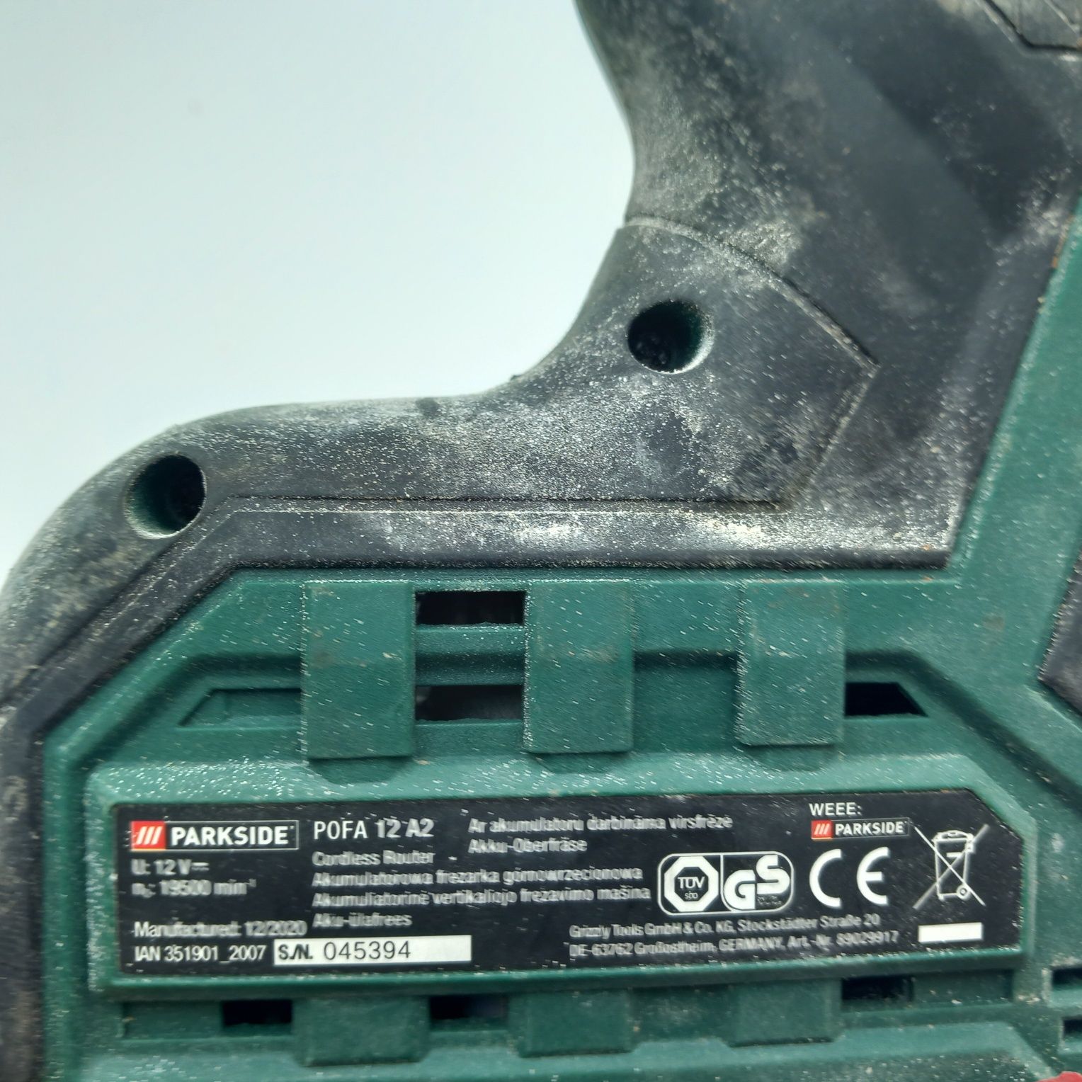 Frezarka Parkside POFA 12 A2
