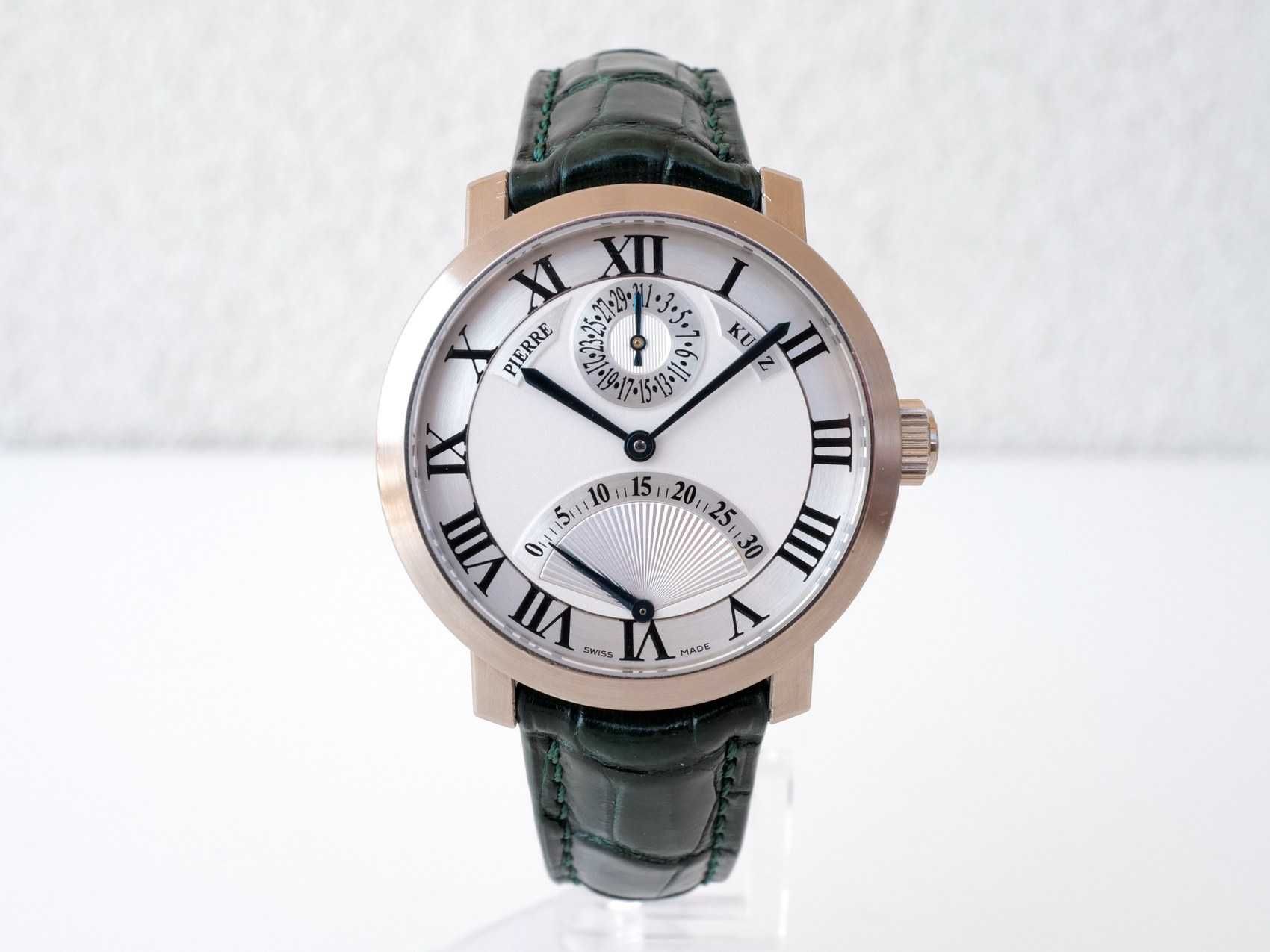 Pierre Kunz Spirit Of Challenge Retrograde Seconds 18k White Gold