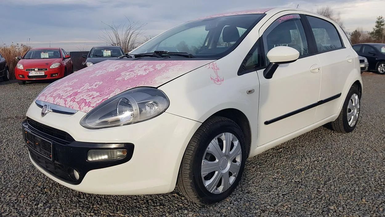 Fiat Punto Evo 1.2 8V 70KM Opłacony Klimatyzacja Bardzo Zadbany JEDYNY TAKI