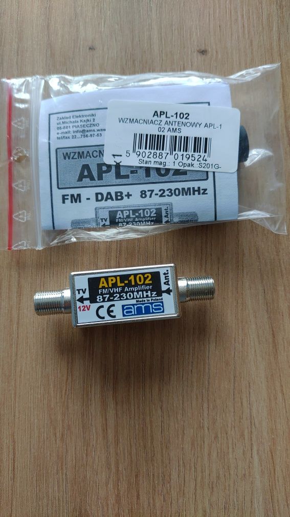 Wzmacniacz antenowy APL l 102 AMS