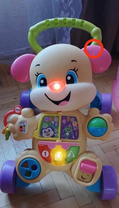 Розвиваючі ходунки Fisher-Price Play and Learn "Pink Dog"