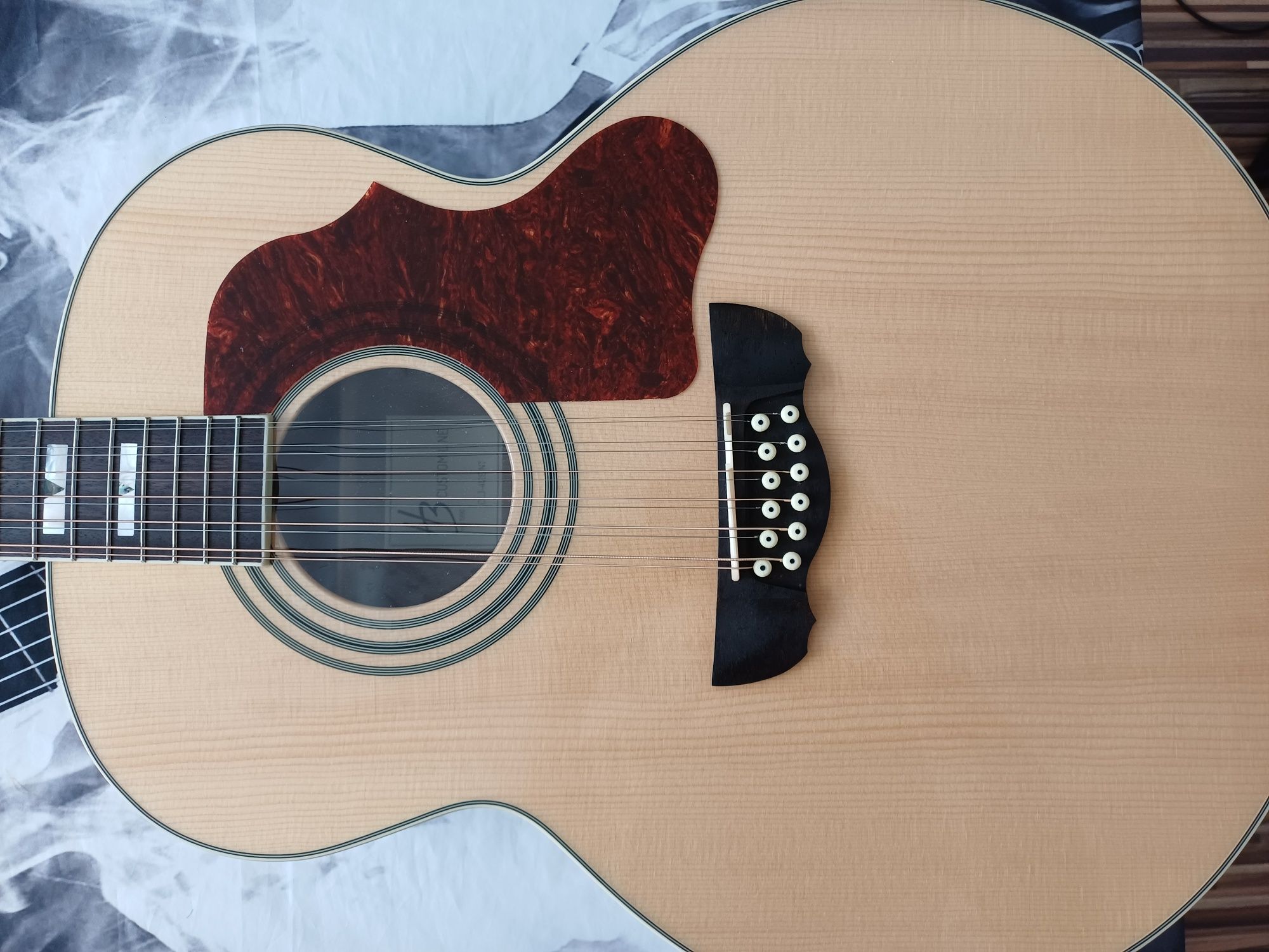 Harley Benton Custom Line CLJ‑412E NT – 12‑strunowa gitara