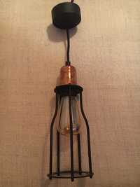 Lampa industrialna vintage wisząca