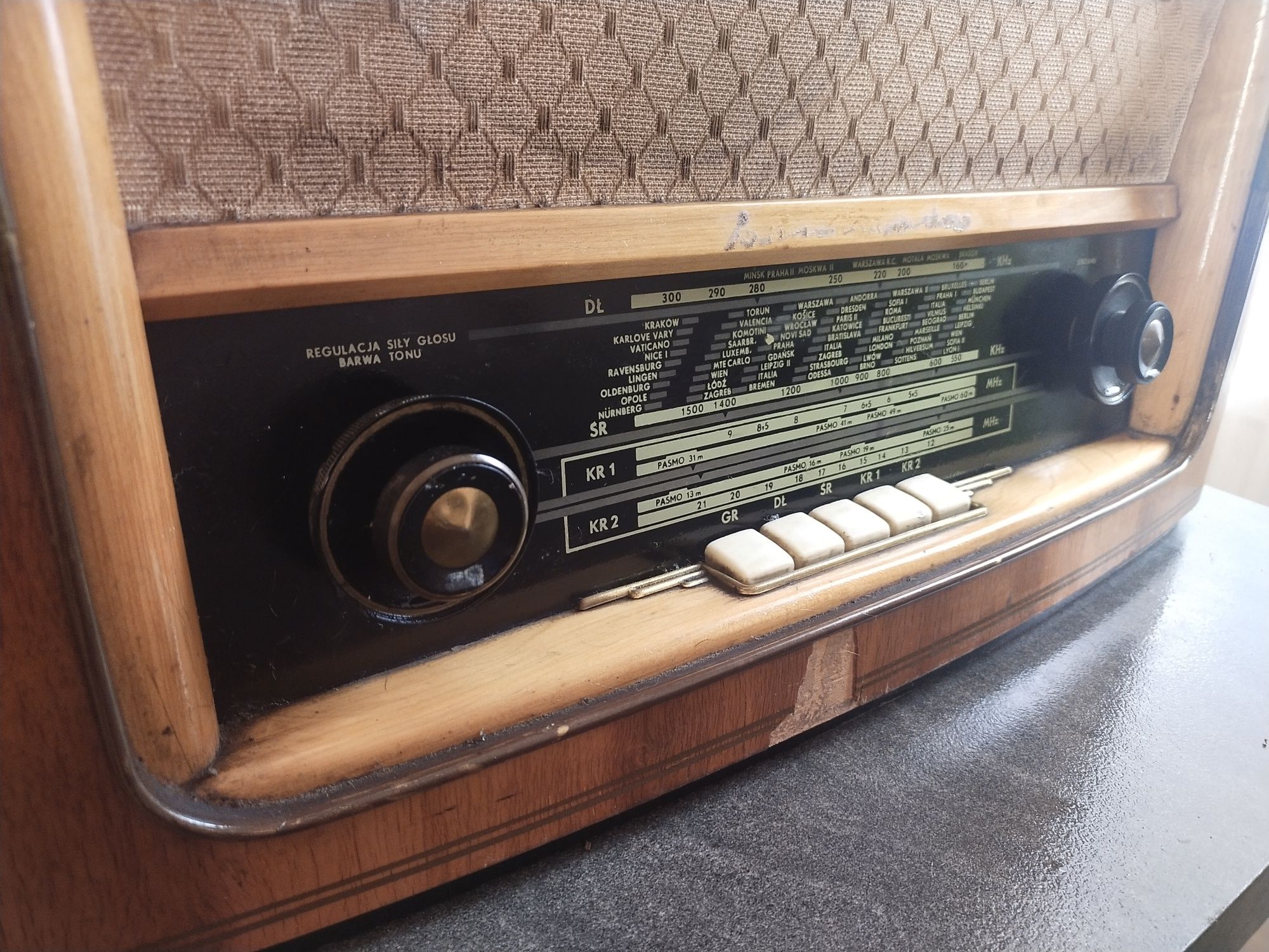 Stare radio serenada 6299 gramofon