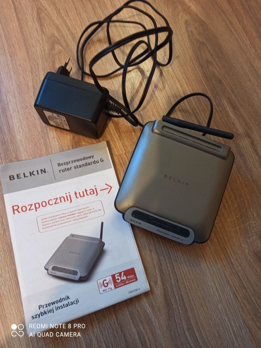 Router belkin szary