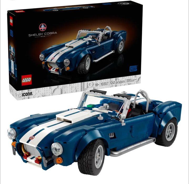 Zestaw Lego 10357 Shelby Cobra mustang możliwy dowóz NOWE