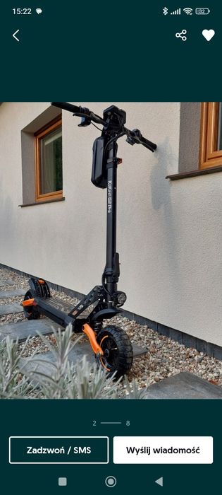 Hulajnoga elektryczna kukirin g2pro