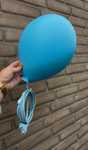 Lampka nocna dla dzieci Ikea Dromminge Lampa Ścienna Balon niebieska,