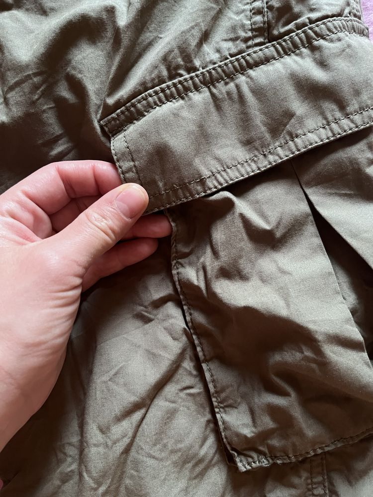 Spodnie kargo H&M khaki, bojówki Nowe