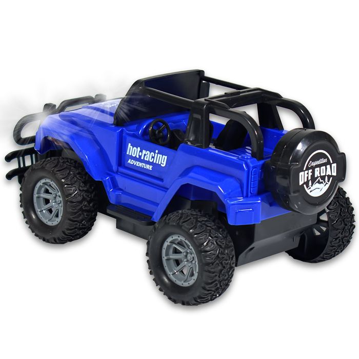 Auto na pilot dla dzieci auto terenowe niebieskie adventure