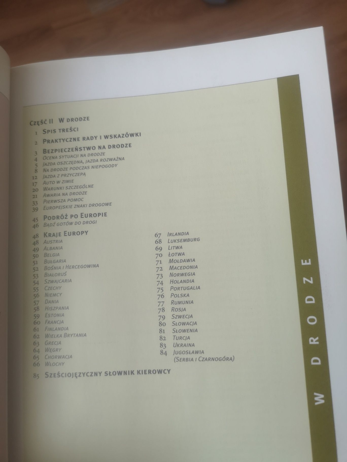 DROGI EUROPY Atlas Samochodowy