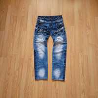 Spodnie jeansowe Kosmo&Lupo 30us japan style drip podwójny pas