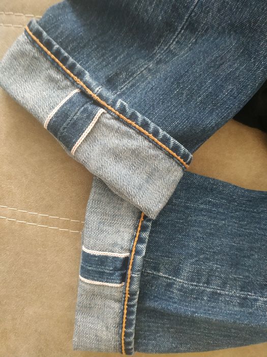 Джинсы с селвиджем Levis 508 W31 L32 selvadge оригинал