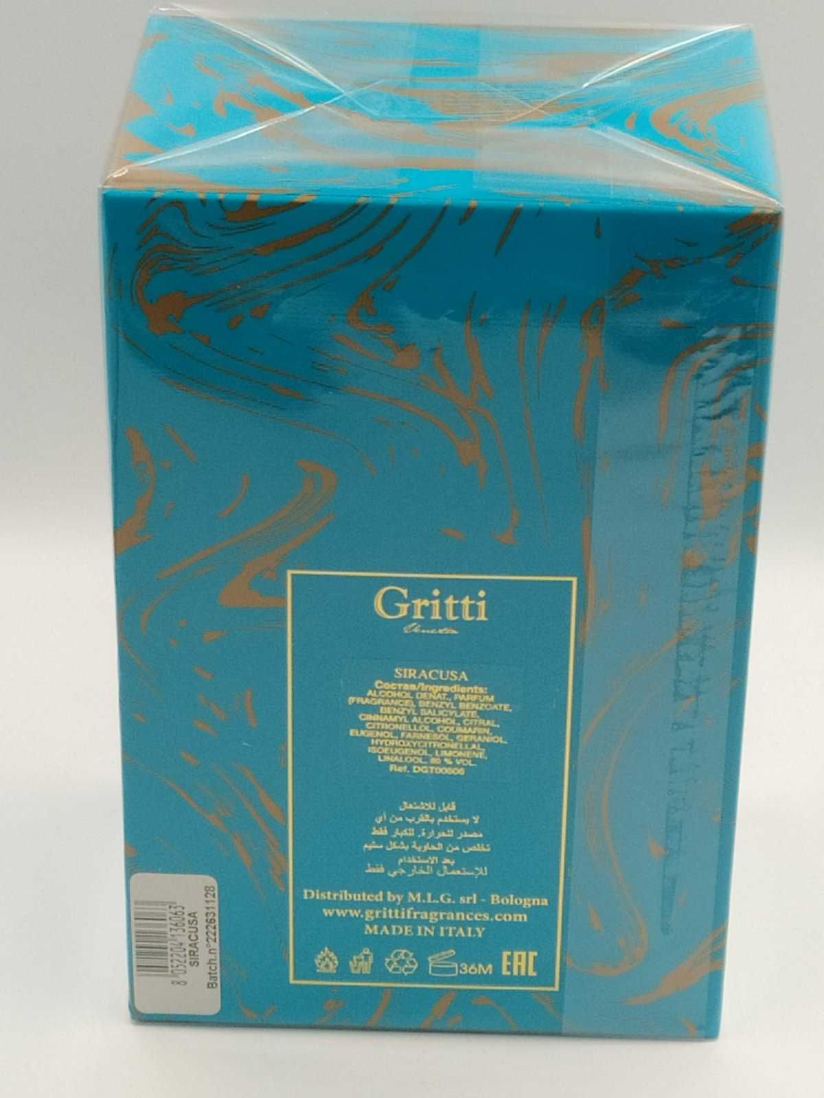 Gritti Siracusa edp 100 мл Оригинал