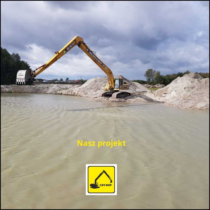 Kopanie, pogłębianie, rewitalizacja i odmulanie