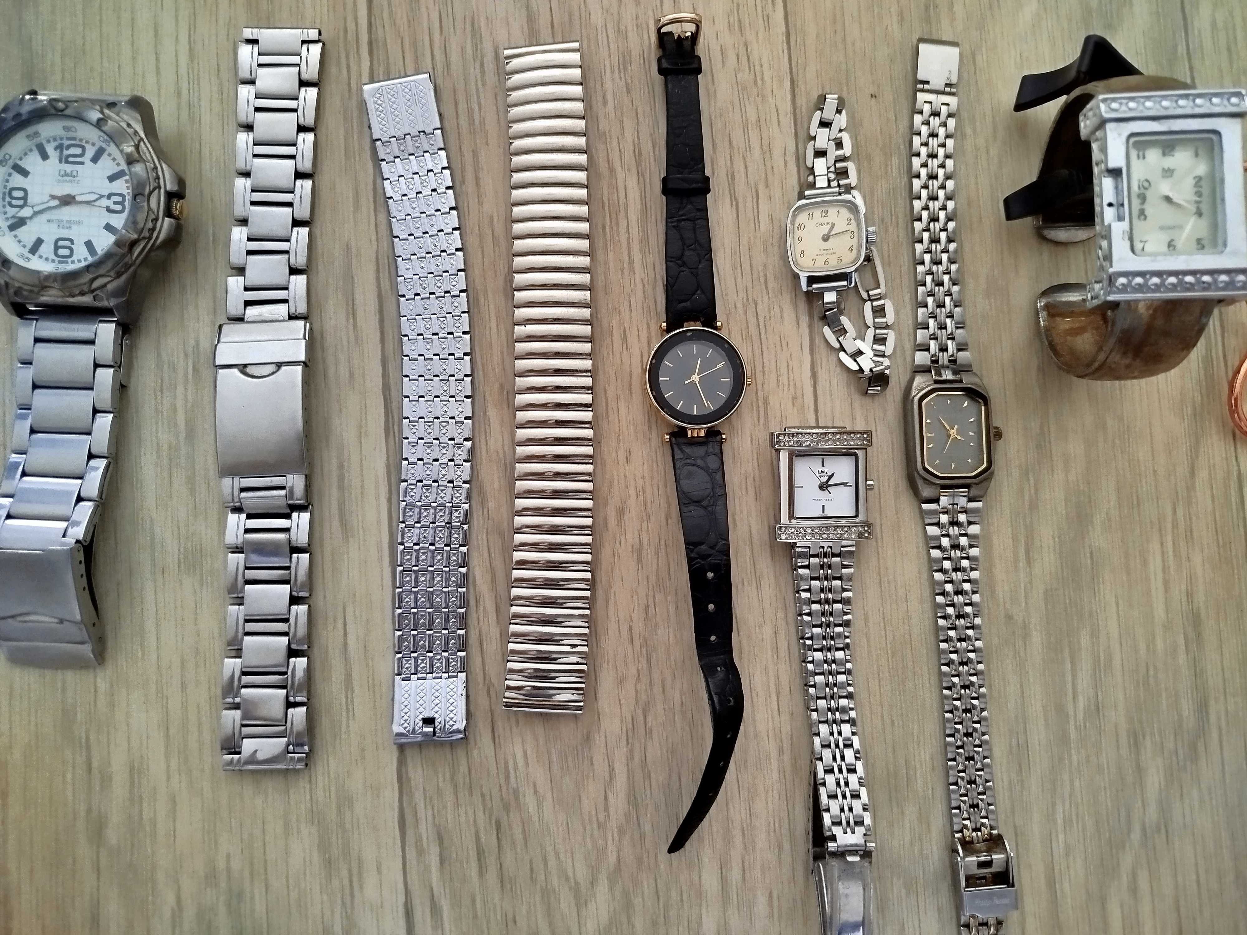 Часы Q&Q Timex Чайка металлические браслеты