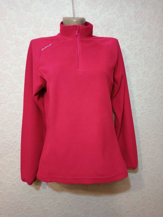 Флісова дитяча кофта рожевого кольору, S M розмір.