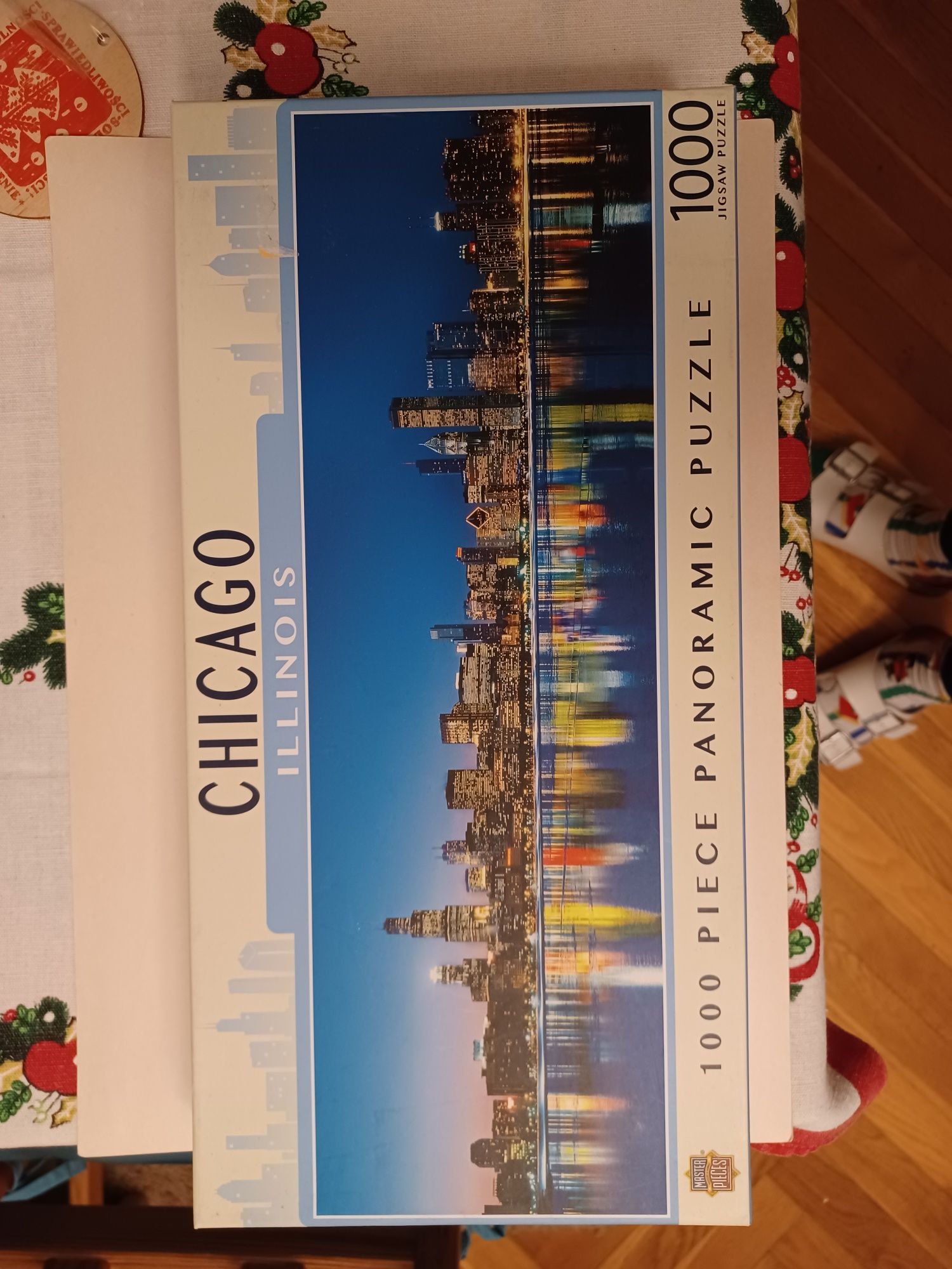 Puzzle 1000szt panorama - Chicago