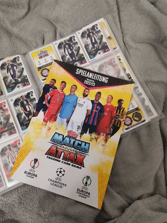 Topps Match Attax 2022/23 album + przewodnik