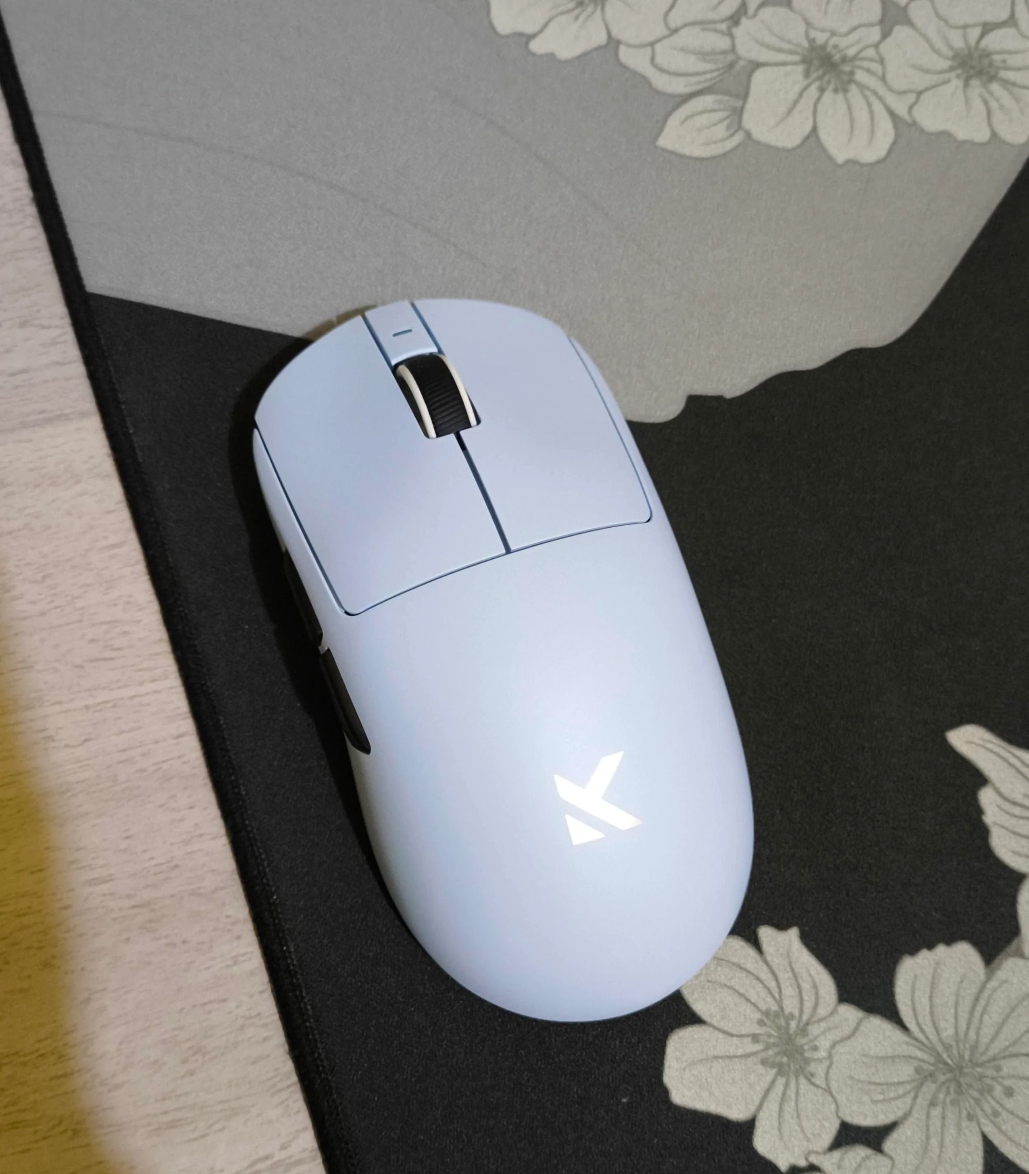 Безпроводная ‼️ игровая мышка MCHOSE A7 Ultra голубая | 8000 герц