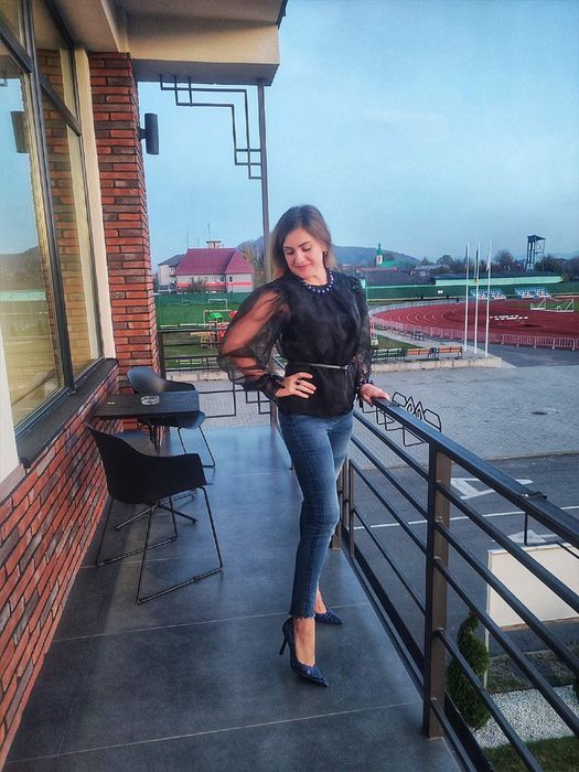 Блуза кофта з органзи topshop