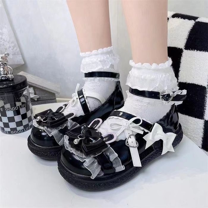 Туфли милые черные лолита