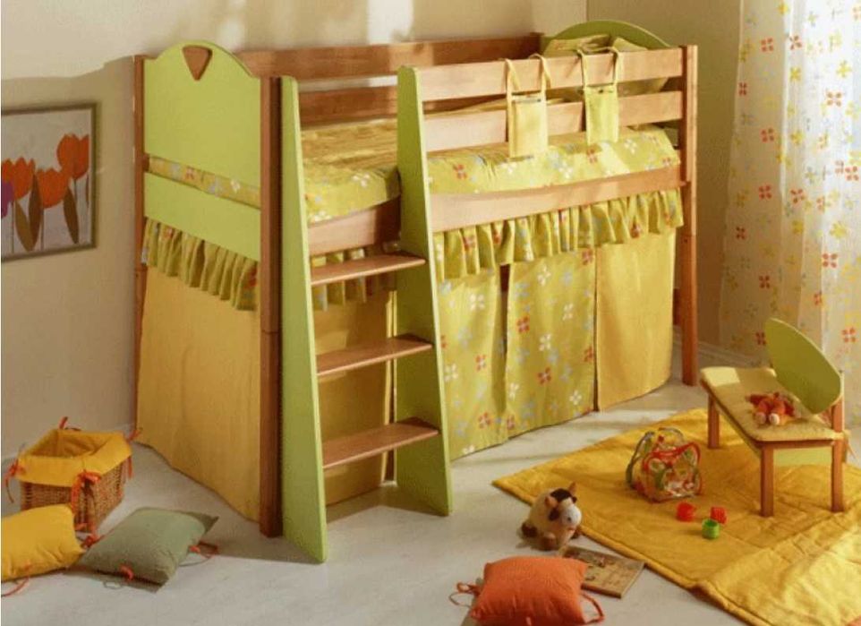 Ліжко дитяче Ельф з латексним матрасом