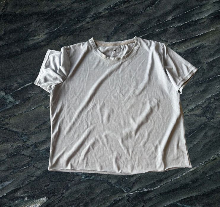 Sportowa damska koszulka treningowa – jasny błękit, rozmiar XL