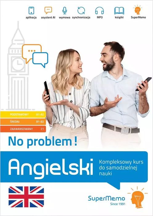 Angielski. No problem! Kompleksowy kurs A1-C1. SuperMemo