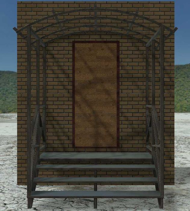 Визуализация и проектирование навесов конструкционных