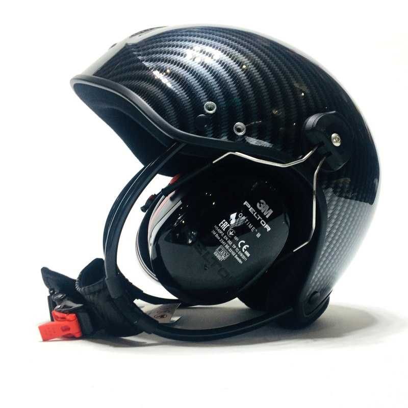 Kask paralotniowy/PPG Icaro TZ z słuchawkami Peltor Optime III