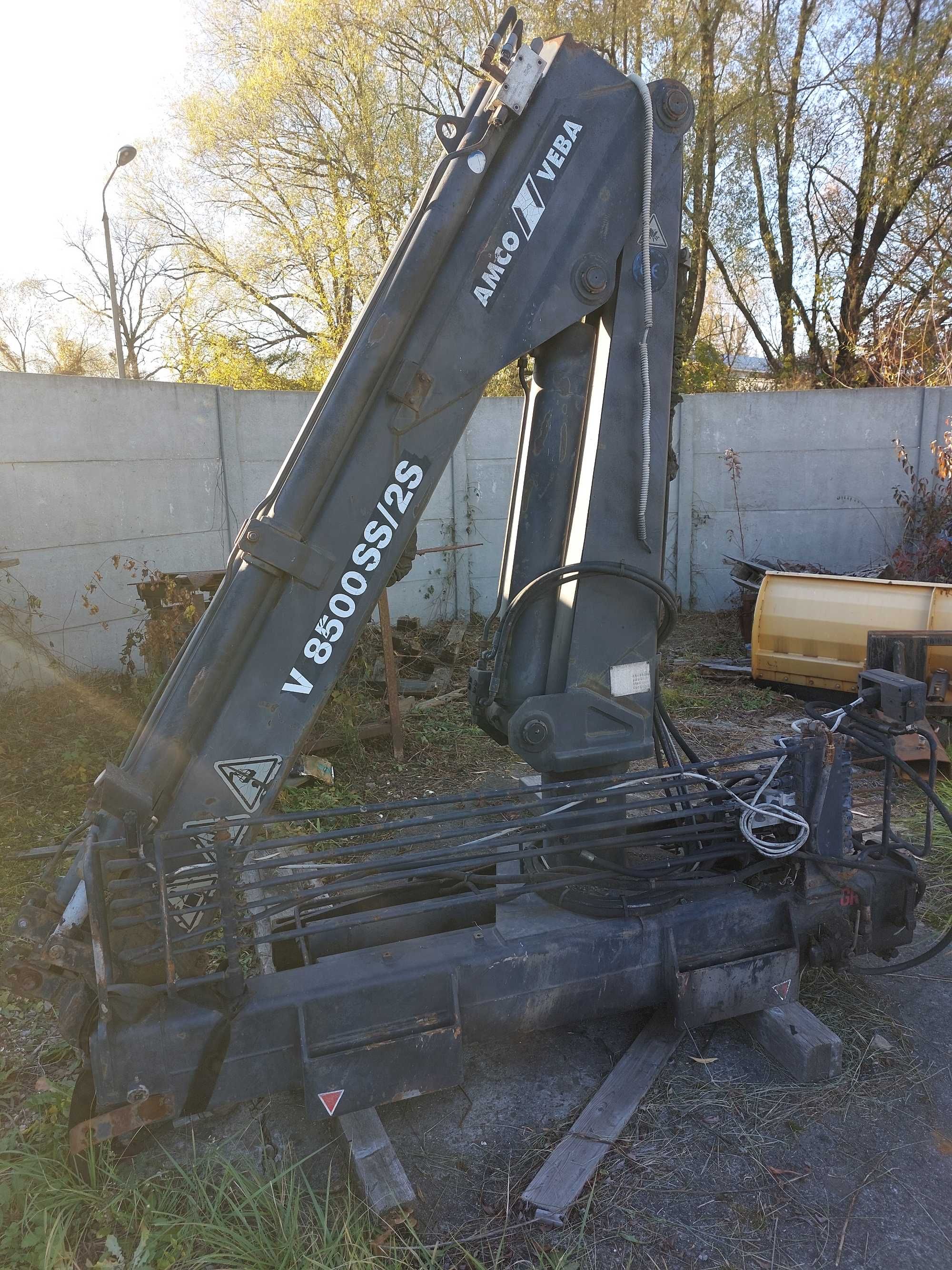 Żuraw Dźwig HDS  Amco Veba  V8500 SS/2S