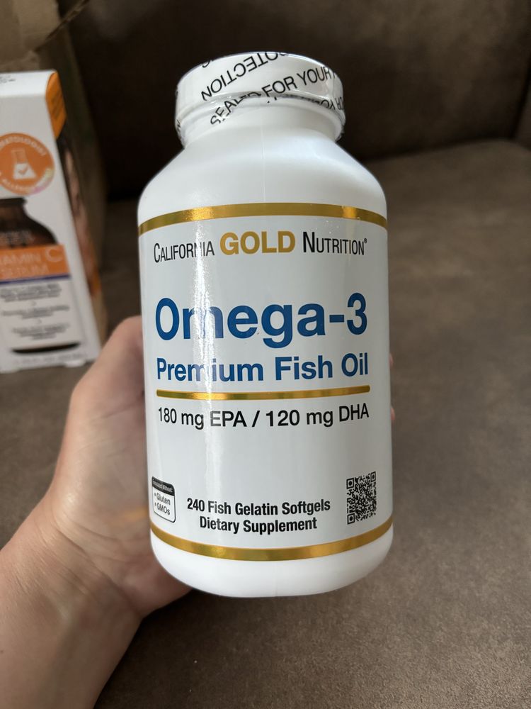 Рибʼячий жир California Gold Nutrition