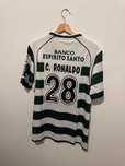 Camisola Sporting 2001-02 Principal C. Ronaldo #28