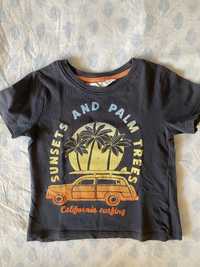 T-shirt menino California dreaming da H&M (2 anos!