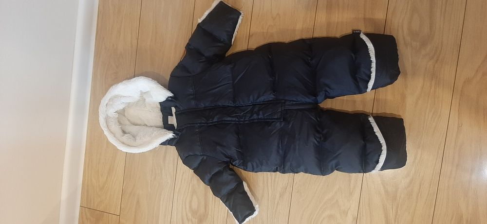 Puchowy zimowy  kombinezon dziecięcy