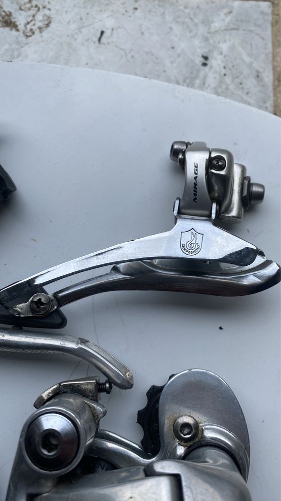 Manetes e desviadores Campagnolo  2x7