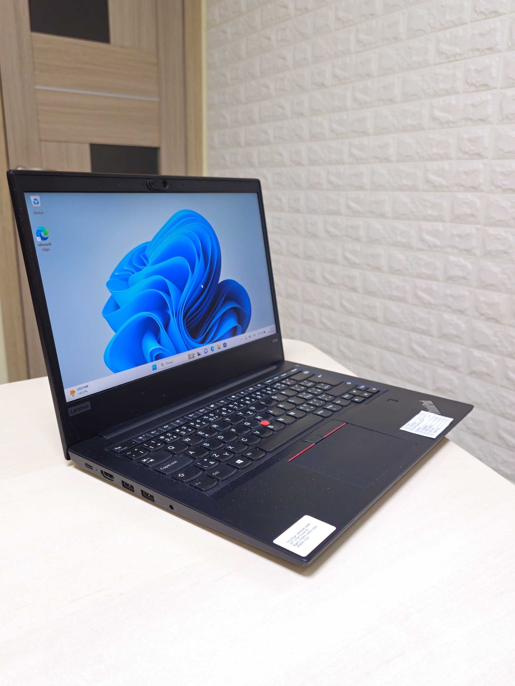 Ноутбук LENOVO E490 Core i5-8gen DDR4 16Gb SSD 256Gb