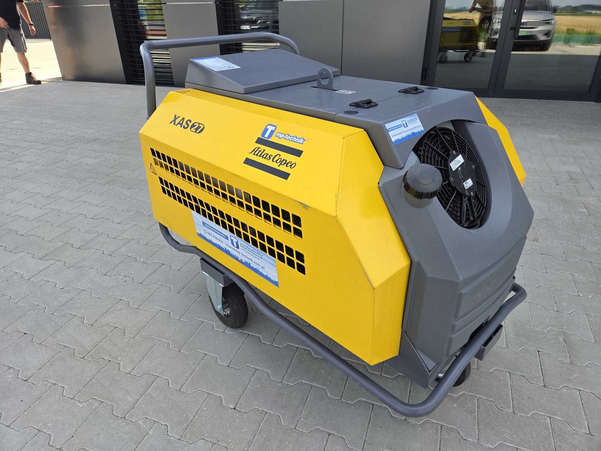 Przenośny kompresor śrubowy – ATLAS COPCO XAS27 – NOWY