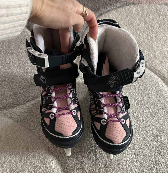 Łyżwy dziecięce Oxelo FIT 500