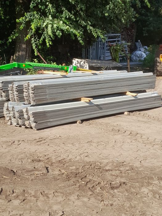 Bariery drogowe ocynkowane przegrody  4,3 m i płaskowniki