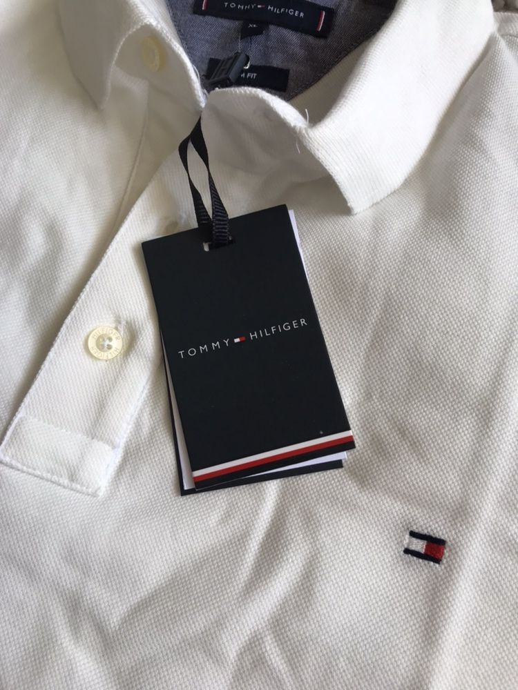Nowe koszulki polo polówki biala czarna rozm M L XL meska