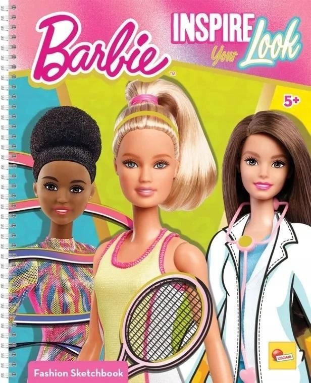 Barbie Sketch Book Inspire Your Look, Lisciani