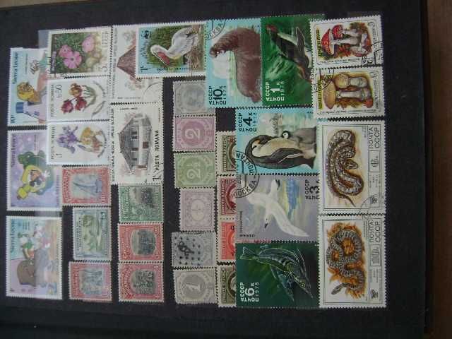 Znaczki pocztowe tematyczne zagraniczne Zestaw 999 sztuk +klaser A4/32