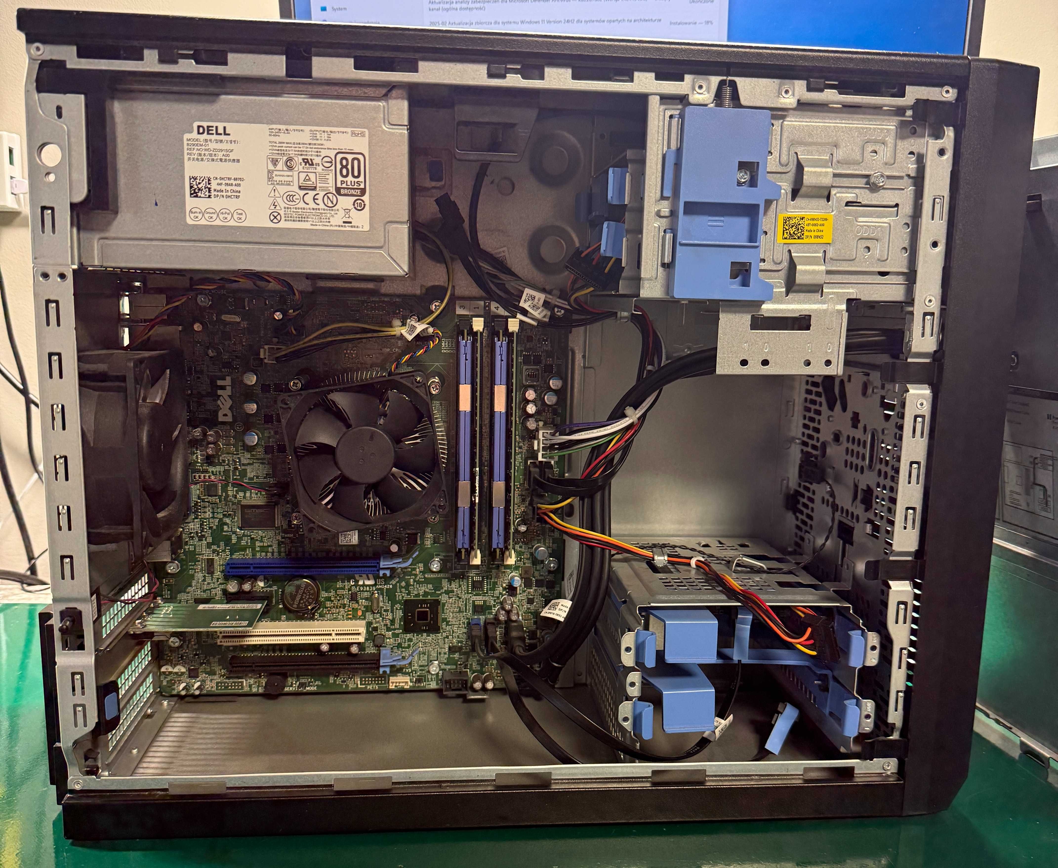 Serwer DELL T20 Intel G3220 8GB RAM SSD 240 GB