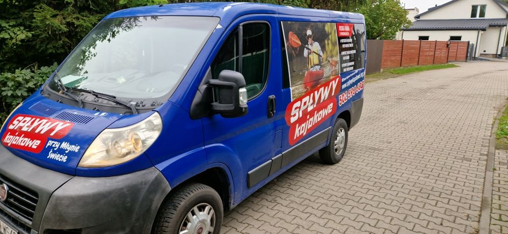 Fiat ducato Panorama 2.3 9 osobowy 2008r Salon Polska