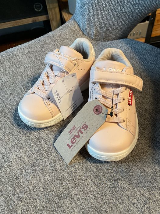 Buty buciki dla dziewczynki sneakersy adidasy Levis rozmiar 22