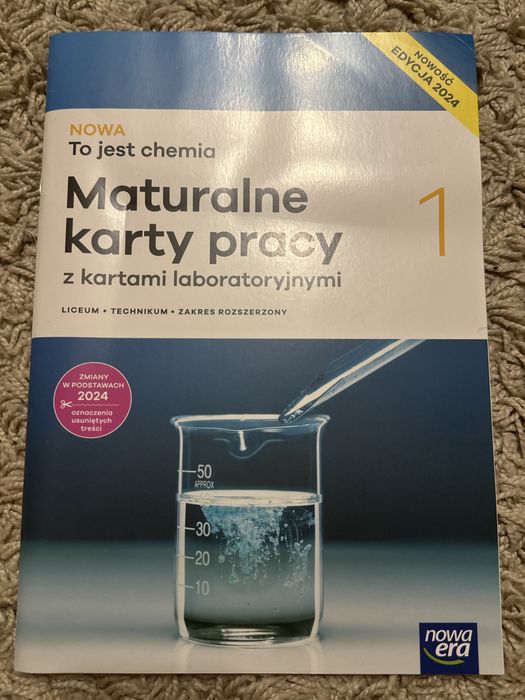 Nowa To jest chemia Maturalne karty pracy 1