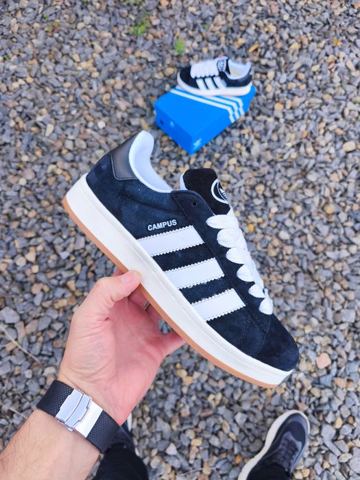 Кросівки чоловічі Adidas Campus зимові з хутром